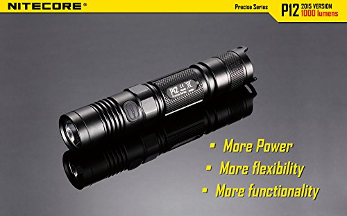 NITECORE P12 1000 Lumens Best Pocket Flashlight brightest Edc led tactical torch flashlight